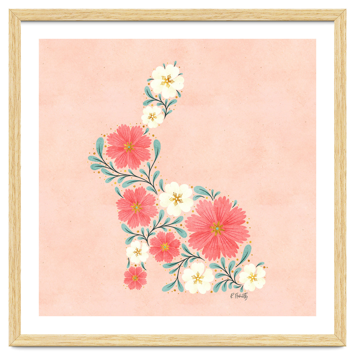 Flower Filled Rabbit