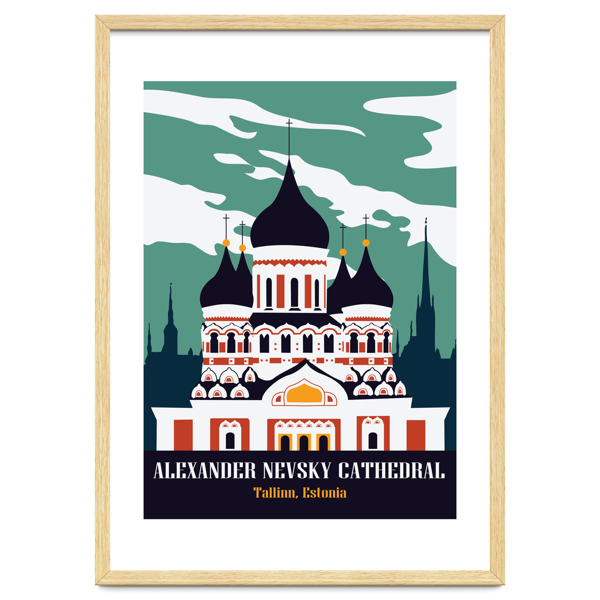 Alexander Nevsky Cathedral, Talinn, Estonia