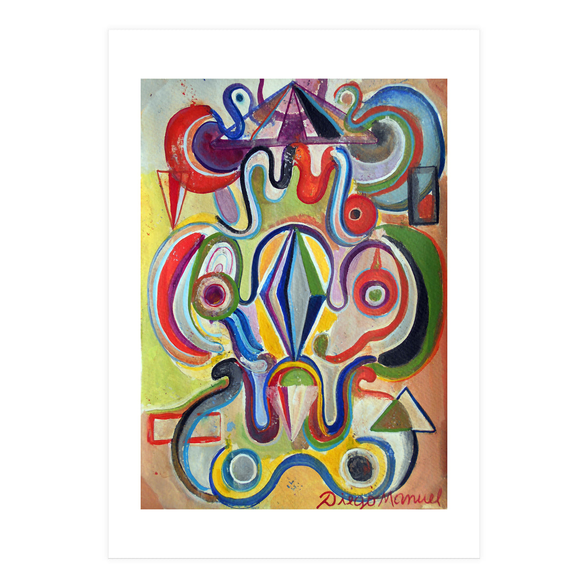 Abstracto Pop 2024 4 (Print Only)