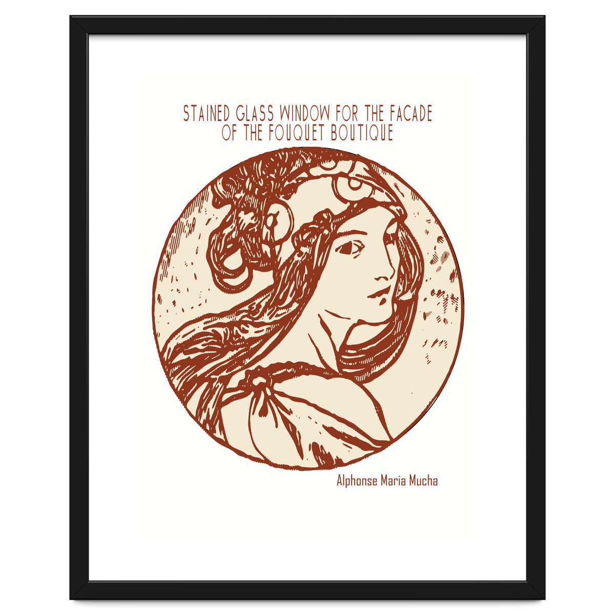 Stained Glass Window For The Facade Of The Fouquet Boutique –