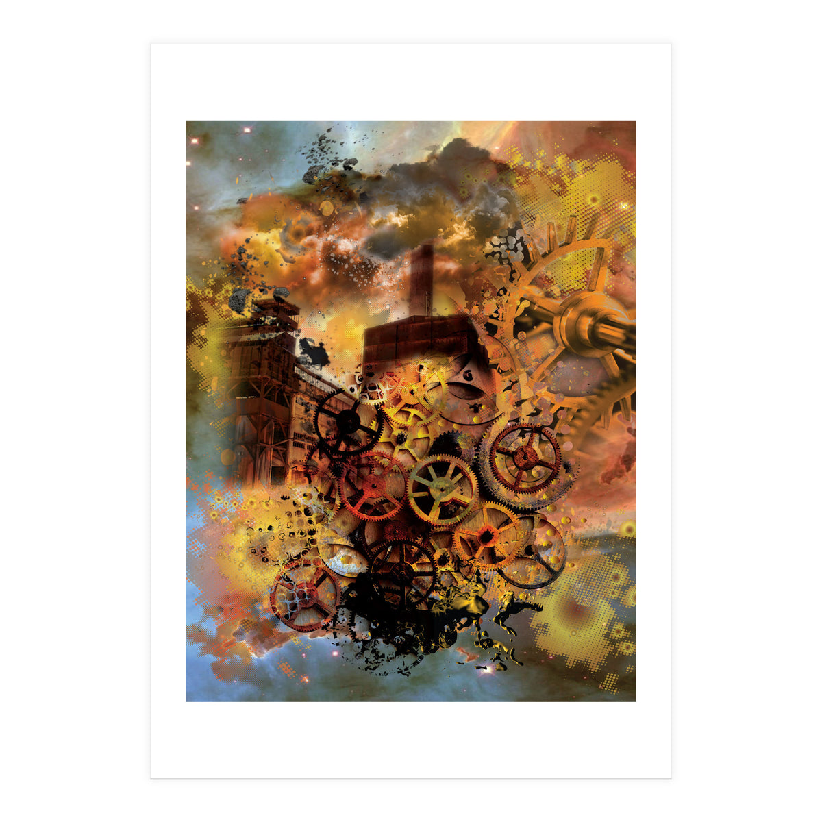 Steampunk Industrial Revolution (Print Only)