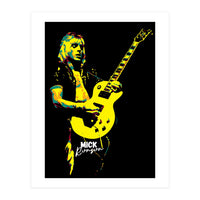 Mick Ronson American Guitarist Legend (Print Only)