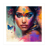 Butterfly Aura Hindu Portrait (Print Only) thumbnail