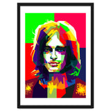 David Gilmour Pink Floyd Classic Rock Art WPAP thumbnail