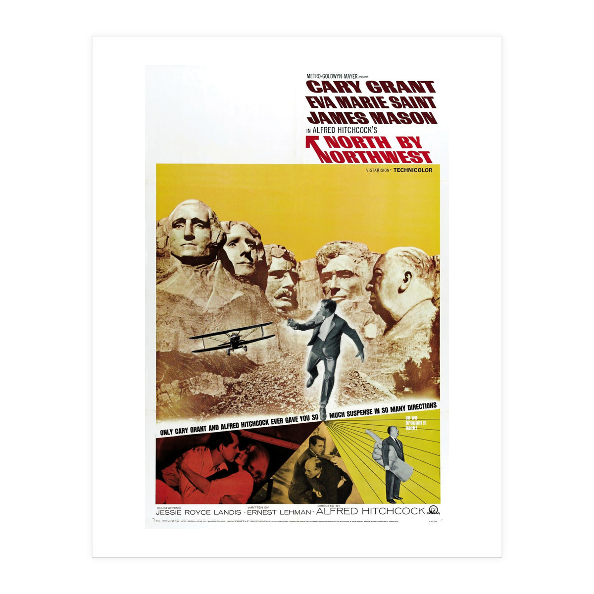 NORTH BY NORTHWEST (1959), directed by ALFRED HITCHCOCK. (Print Only)