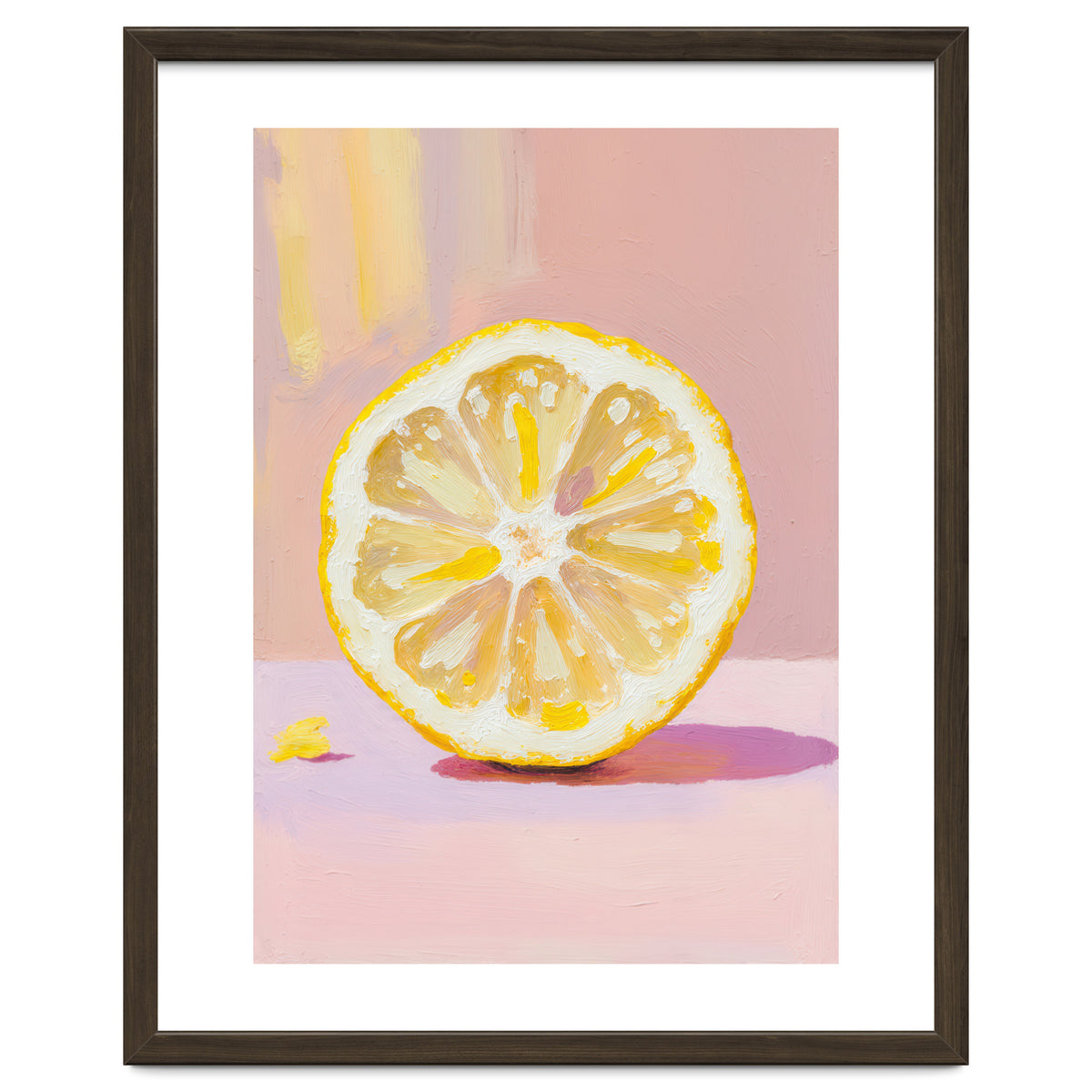 Lemon Slice – Modern Still Life Food