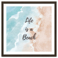Life's a beach, enjoy the waves 🌊
