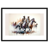Cowboy Riders On Horses thumbnail