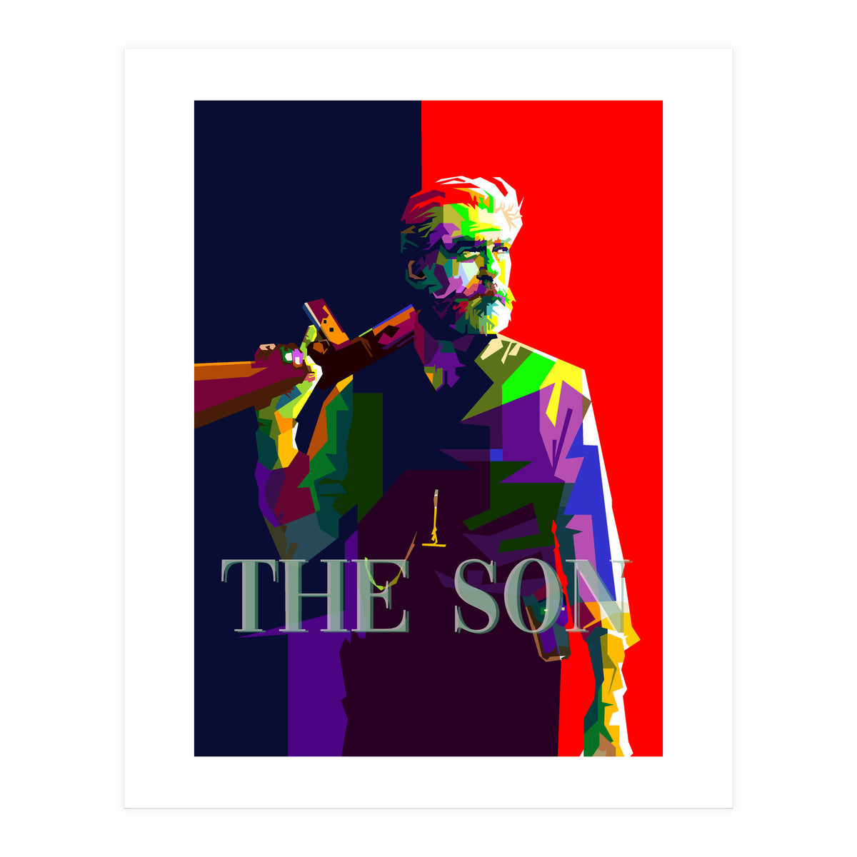 Pierce Brosnan Pop Art WPAP Trending Now (Print Only)