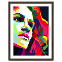 Julia Roberts Movie Actress Pop Art WPAP