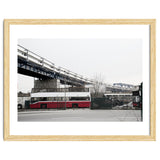 Abandoned Bus under the rail bridge thumbnail