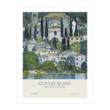 Gustav Klimt - Kirche in Cassone (Print Only) thumbnail