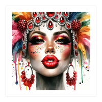 Carnival Muse Of Rio (Print Only)
