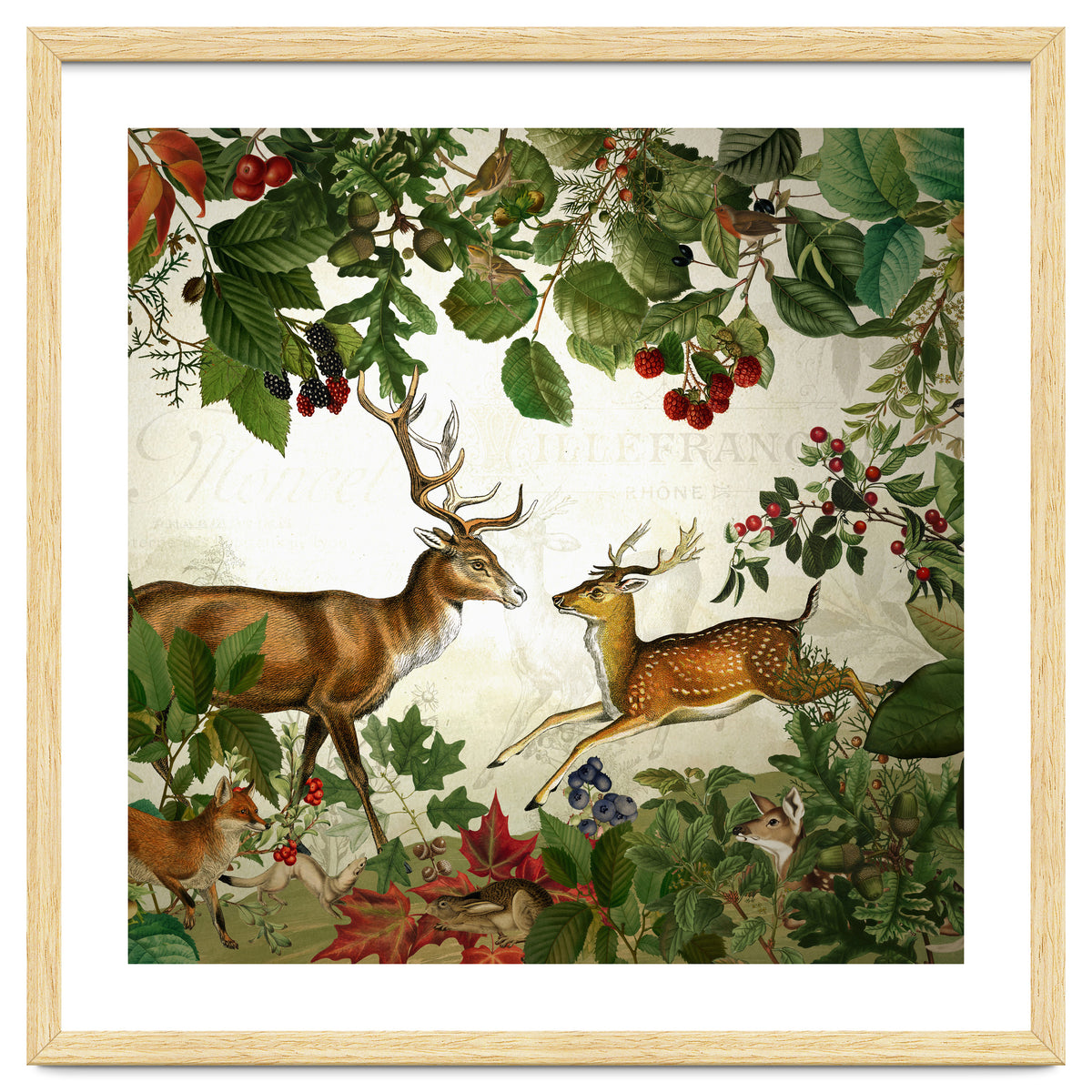 Nostalgic Autumn guardians of the forest 2