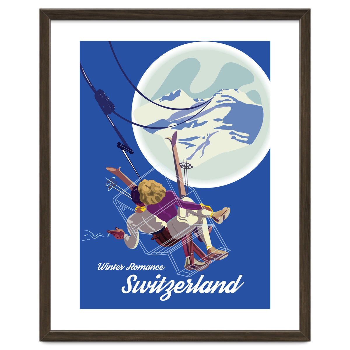 Winter Romance In Switzerland