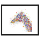 giraffe watercolor lines thumbnail