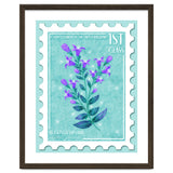 The Buckinghamshire Chiltern Gentian Postage Stamp thumbnail