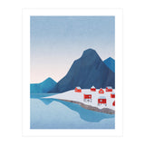 Red Houses, Lofoten (Print Only) thumbnail