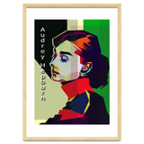 Beauty Audrey Hepburn Pop Art WPAP thumbnail