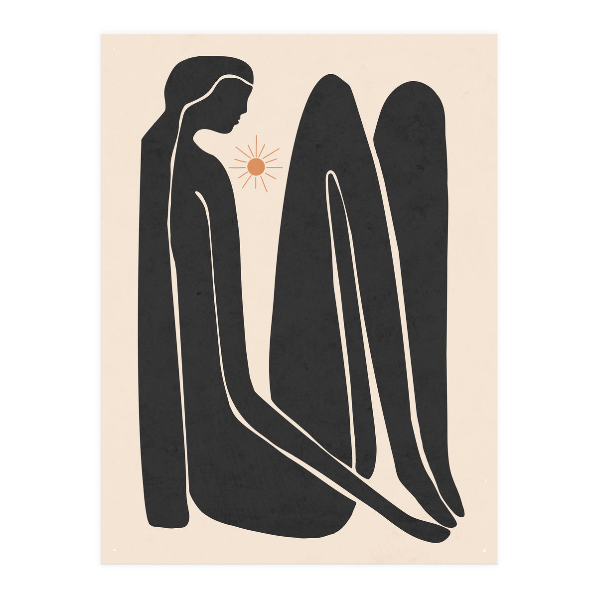 Girl Thinking 2 (Print Only)