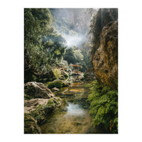 Misty Moroccan River (Print Only)