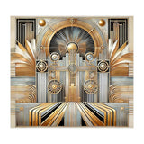 Art Deco Gold Architecture (Print Only) thumbnail