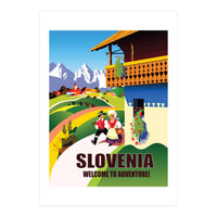 Village in Slovenia (Print Only)