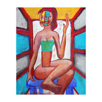 Mujer En La Silla 12 (Print Only)