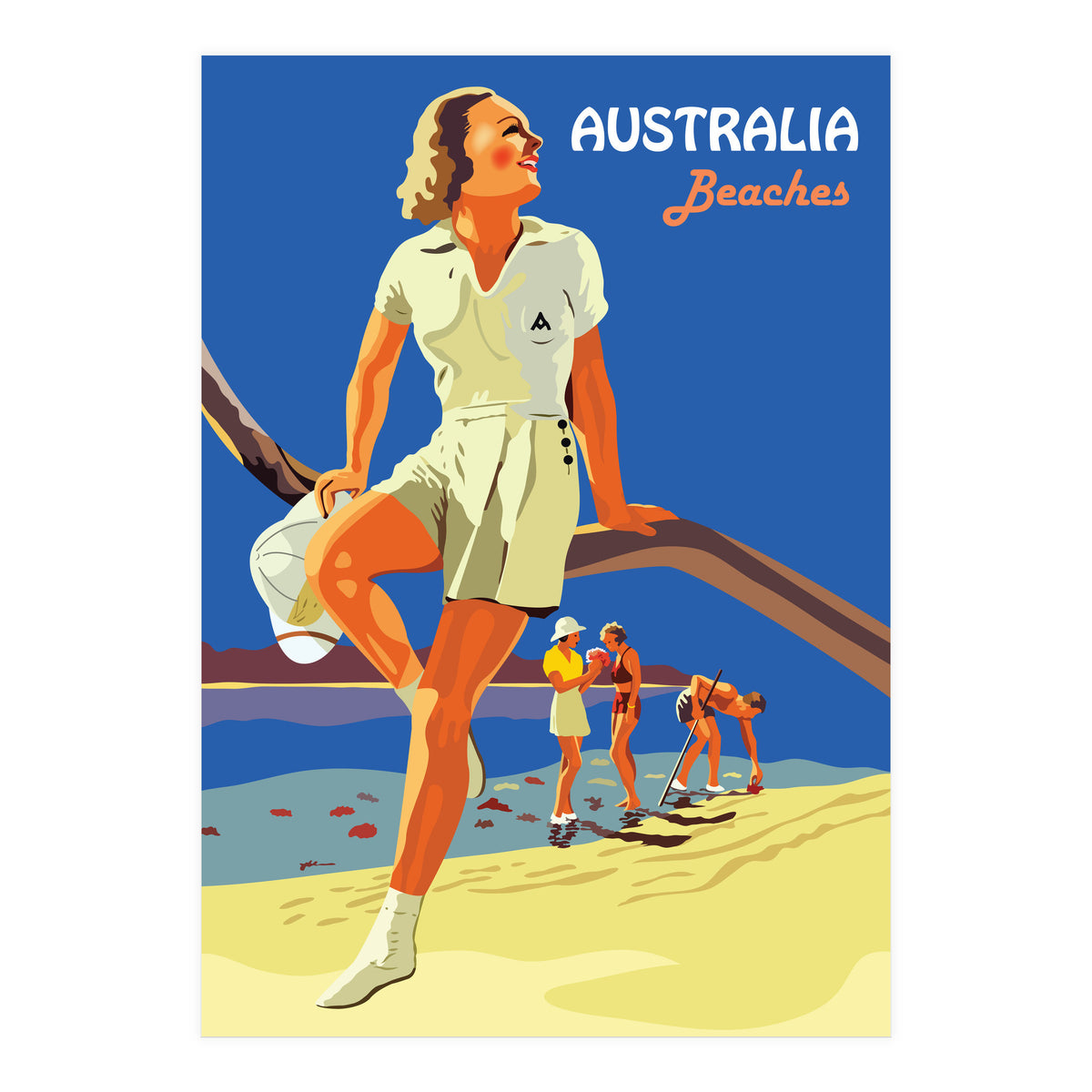 Australia Beaches (Print Only)