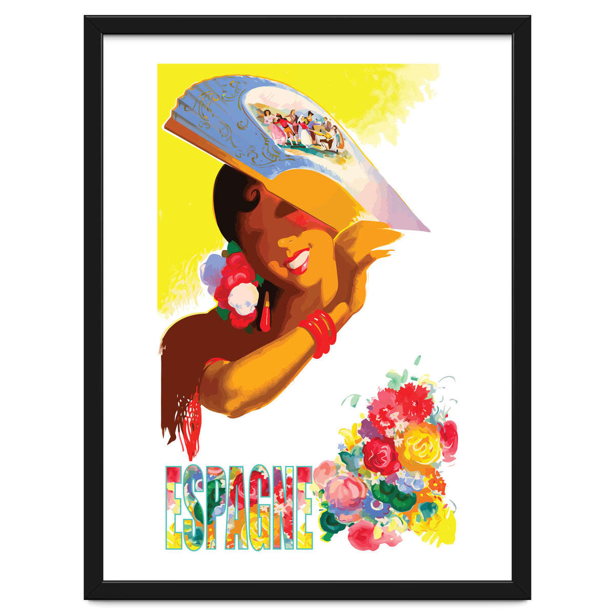 Spain, Woman With a Fan