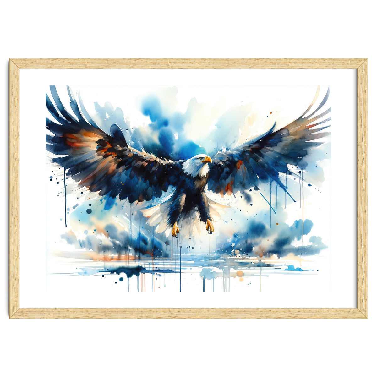 Soaring Spirit Of Freedom Eagle In Flight