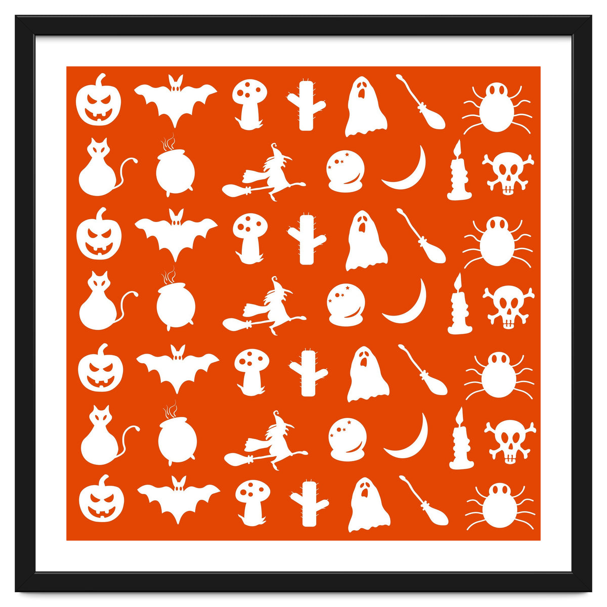 Halloween Icons Pattern