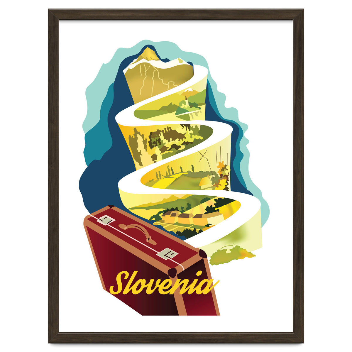 Slovenia, Mountain Road