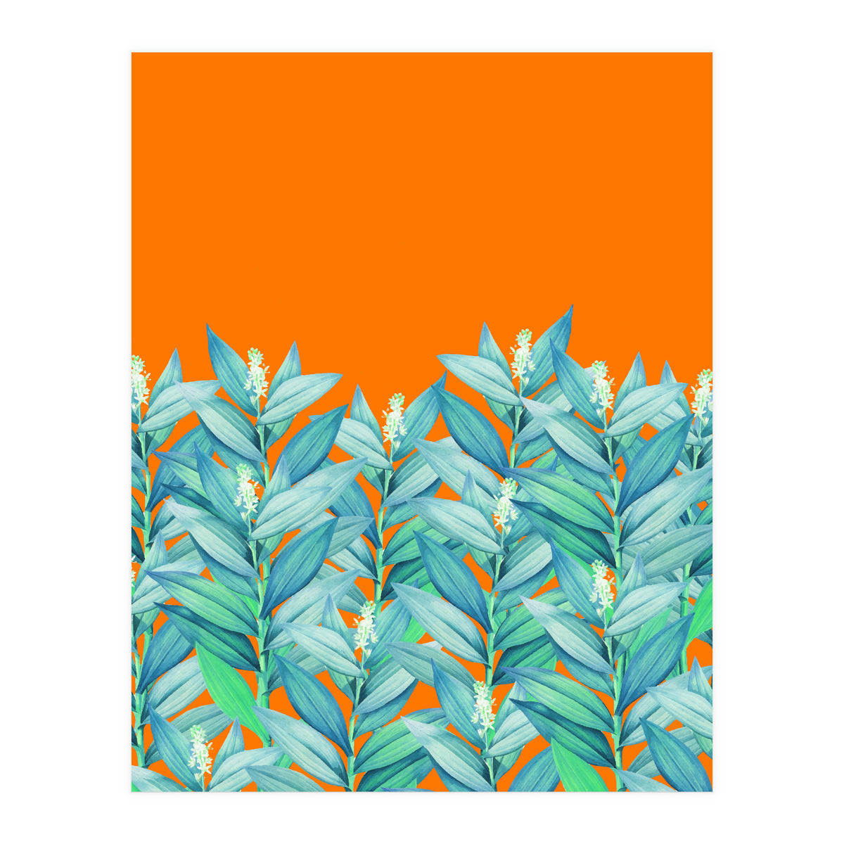 Nevertheless #Botanical Watercolor Illustration + Digital Art (Print Only)