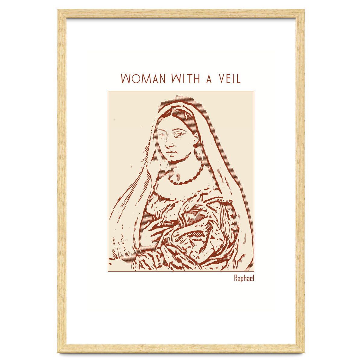 Woman With A Veil – Raphael