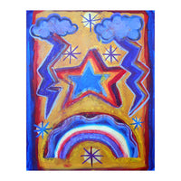 Rallos Y Estrellas 6 (Print Only)