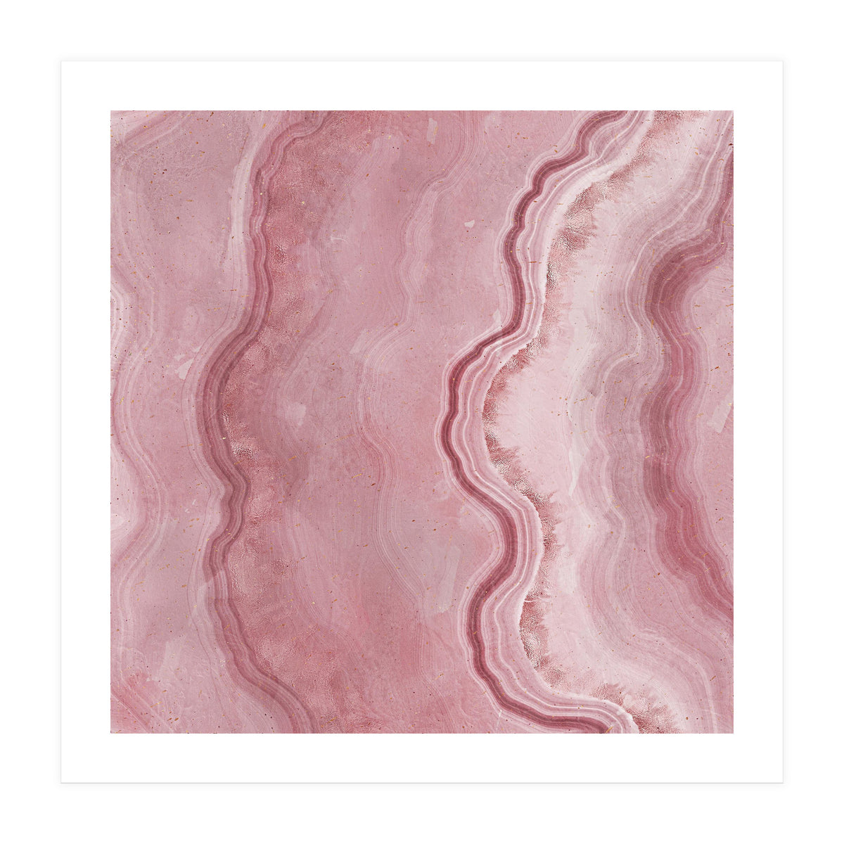 Pink Agate Texture 10 (Print Only)