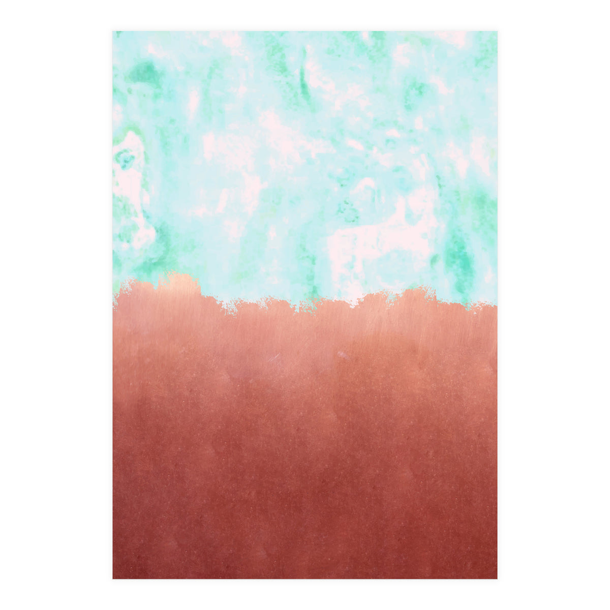 Sea Green + Copper (Print Only)