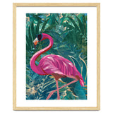 Flamingo in the jungle thumbnail