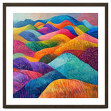 Vibrant Rainbow Rolling Hills Landscape thumbnail