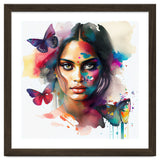 Butterfly Bloom Hindu Portrait thumbnail