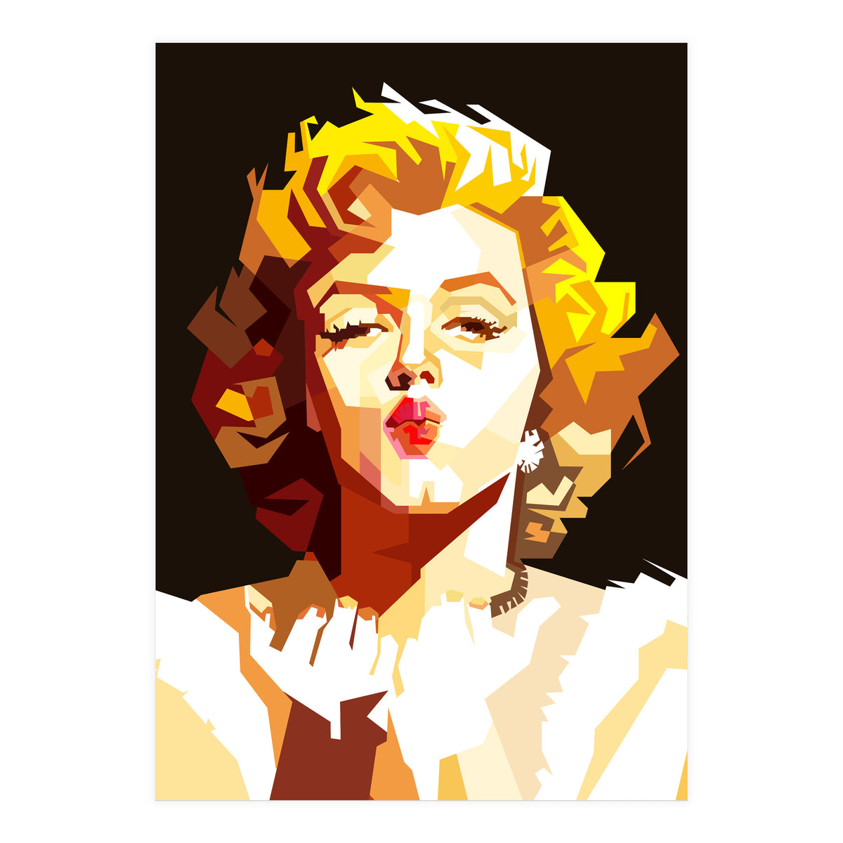 Marilyn Monroe Vintage Illustration Trending Now (Print Only)