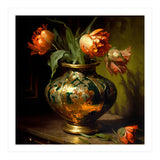 Orange Parrot Tulips (Print Only) thumbnail