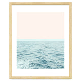 Sea Breeze, Minimal Nature Ocean Photography, Scenic Landscape Pastel Luxe Sea thumbnail