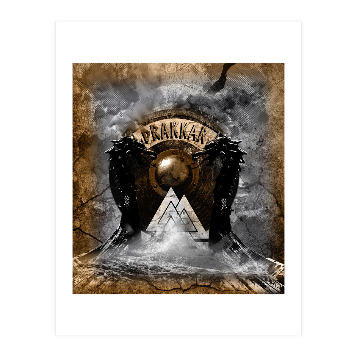 Drakkar Viking Duotone (Print Only)