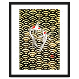 2 Koi In Wood thumbnail