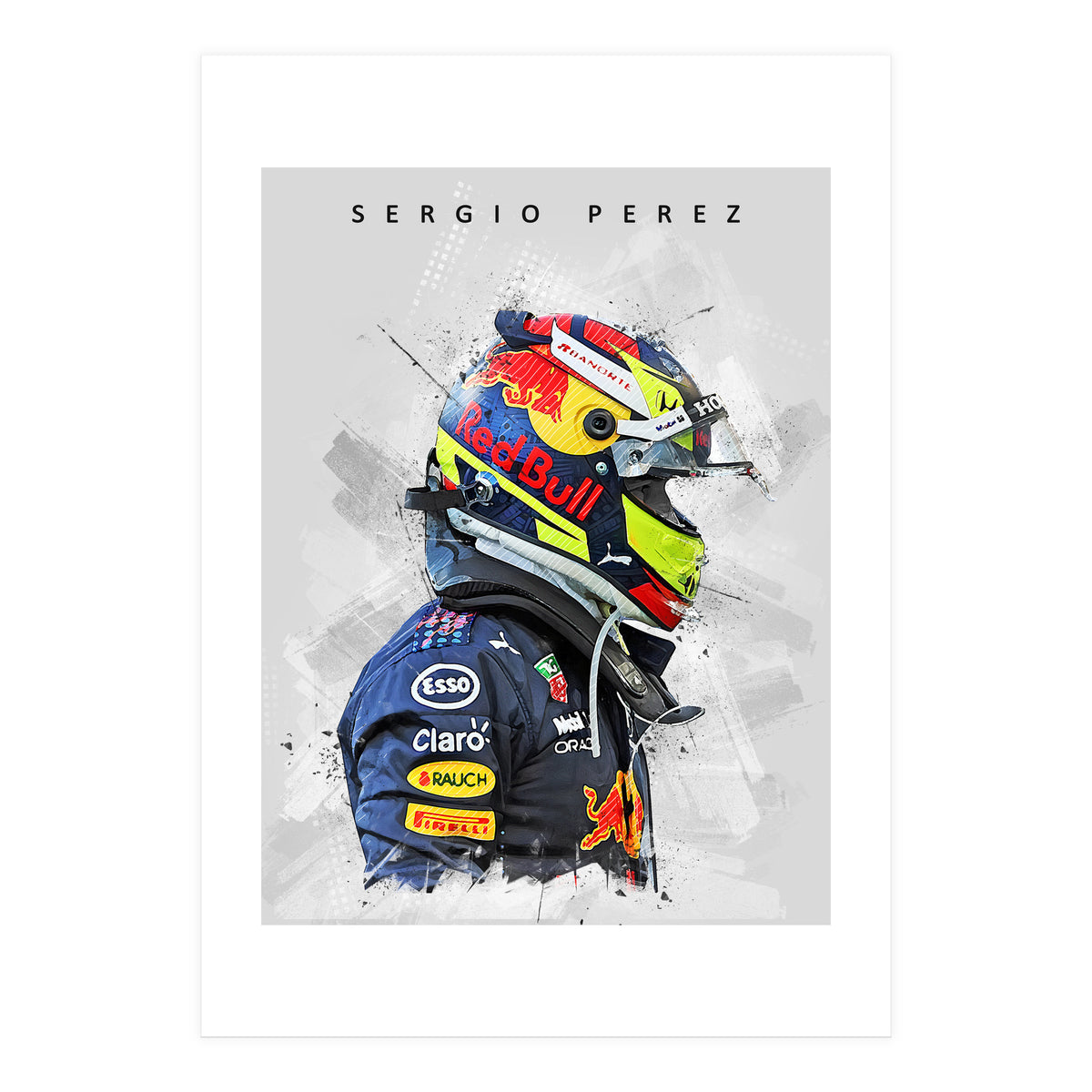 Sergio Perez (Print Only)