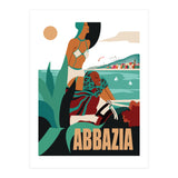 Abbazia, Two Ladies on a Drive (Print Only) thumbnail