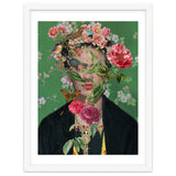 Frida collage art thumbnail