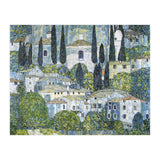 Gustav Klimt – Kirche in Cassone (1913) | Vibrant Landscape Masterpiece Art Print (Print Only) thumbnail